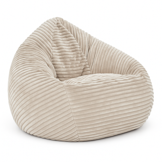 Cordino Drop Sitzsack aus Breitcord – Stylischer Komfort für jedes Zuhause