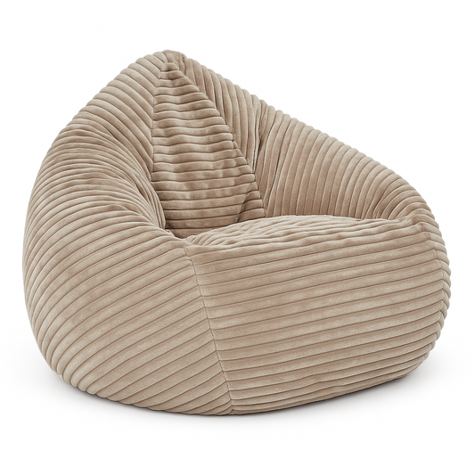 Cordino Drop Sitzsack aus Breitcord – Stylischer Komfort für jedes Zuhause