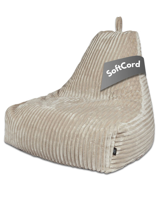 PatchHome Deluxe Cord Sitzsack Lounge Sessel