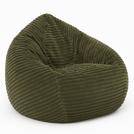 Cordino Drop Sitzsack aus Breitcord – Stylischer Komfort für jedes Zuhause