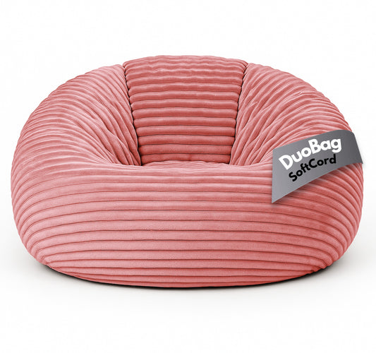 PatchHome Deluxe Cord Sitzsack 2-in-1 – Bequemer Sitzsack für drinnen