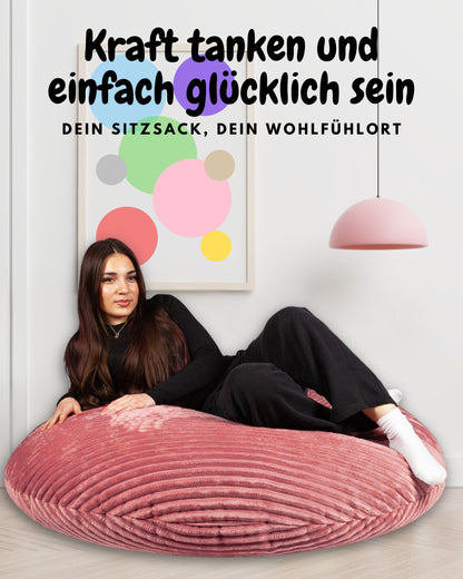 PatchHome Cord 2-in-1 Sitzsack– Stilvoller Komfort für jedes Zuhause