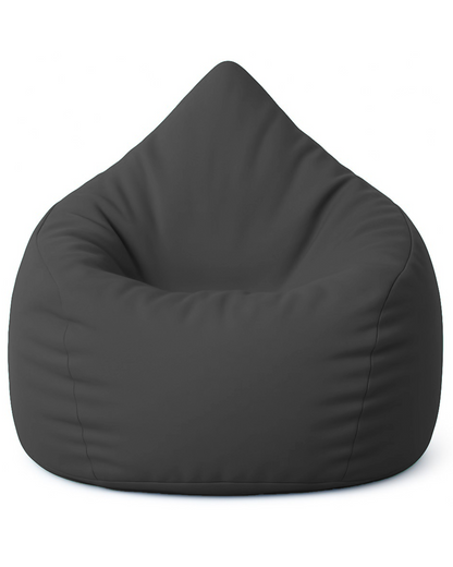 Sitzsack in Tropfenform