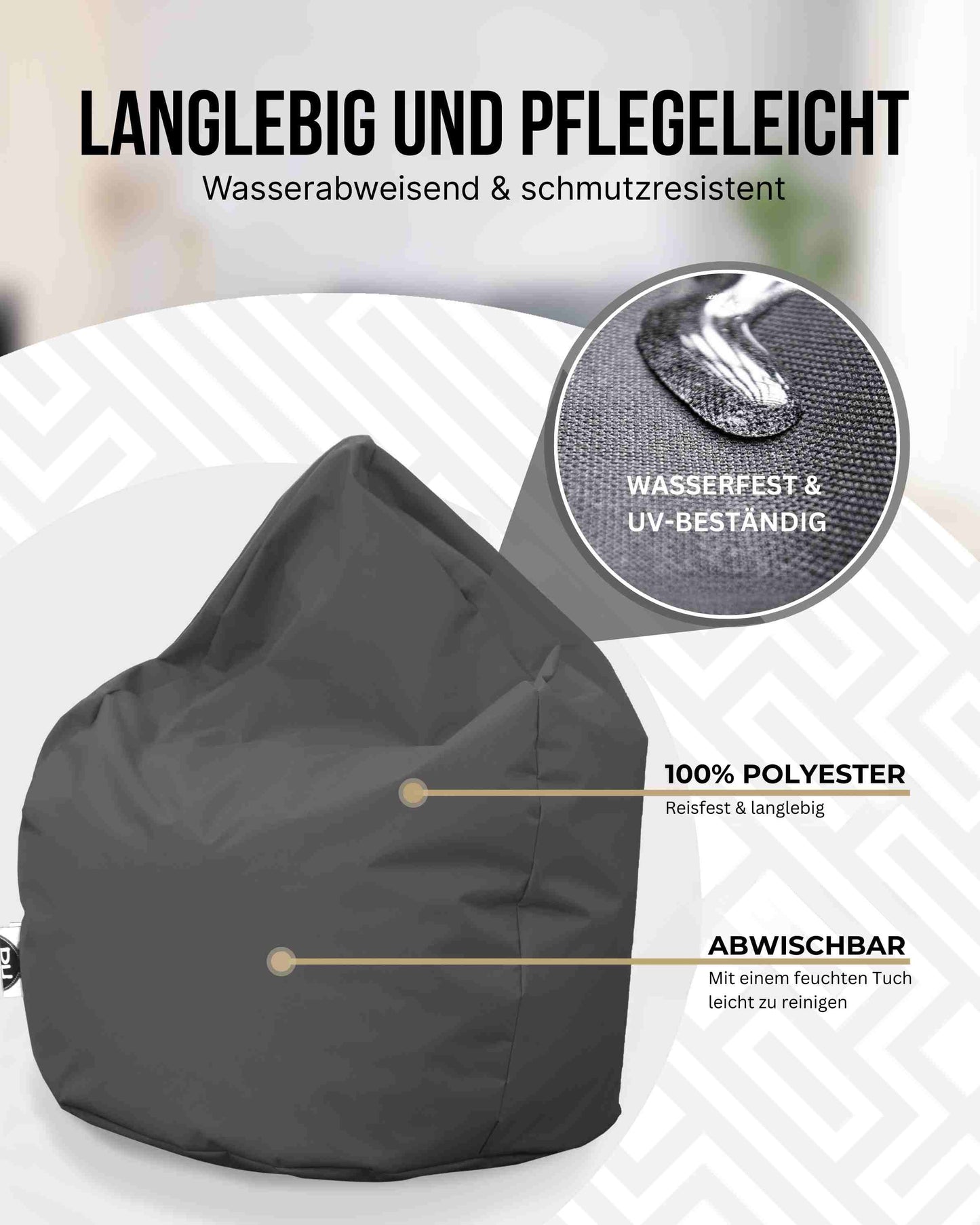 Sitzsack 2-in-1 Jumbo