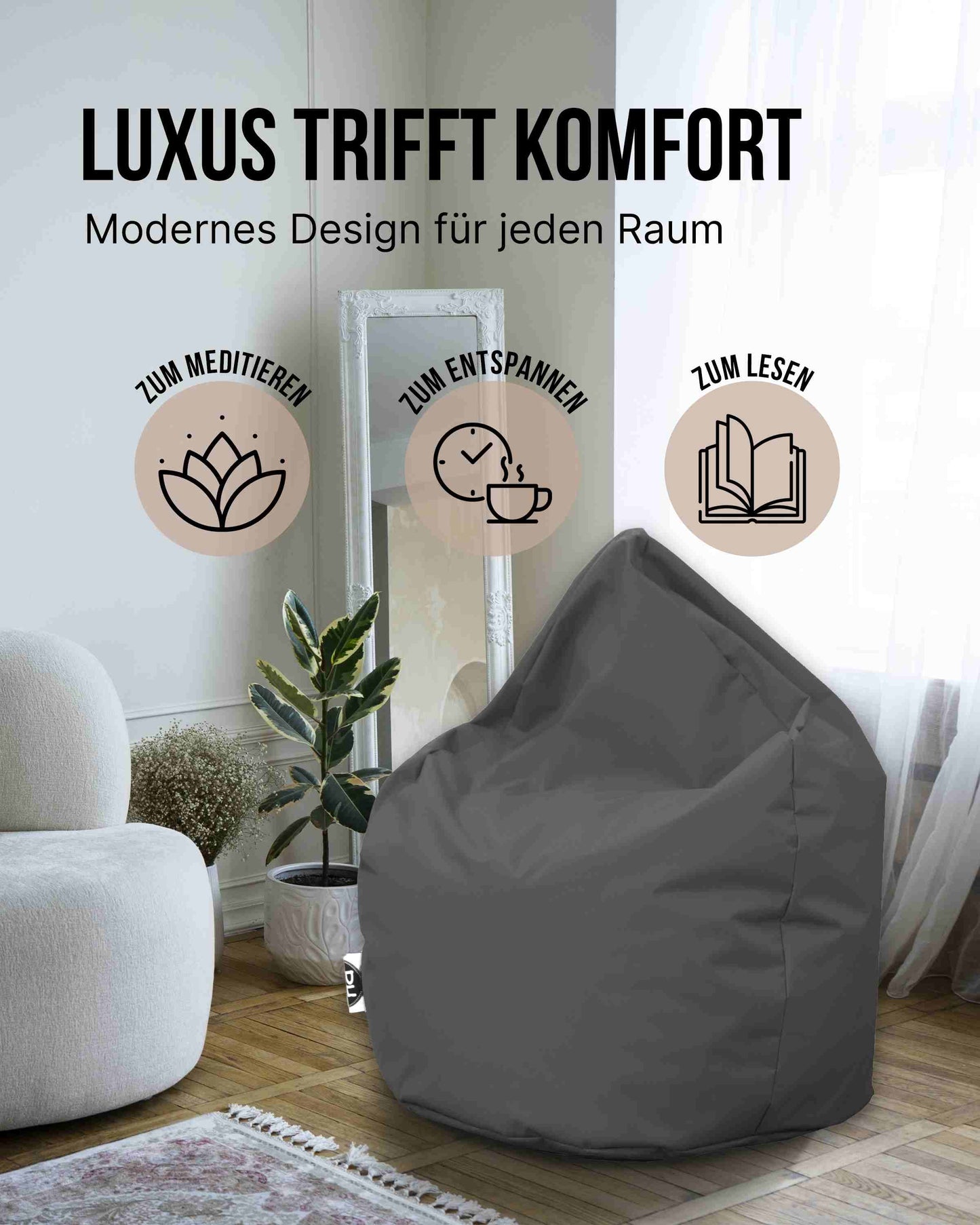 Sitzsack 2-in-1 Jumbo