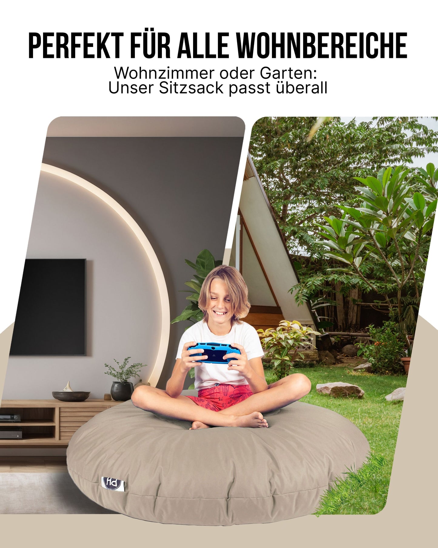 Sitzsack 2-in-1