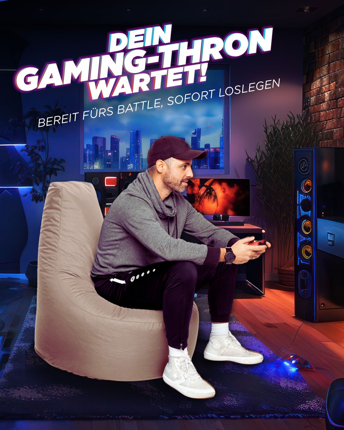 Gaming Sitzsack XXL
