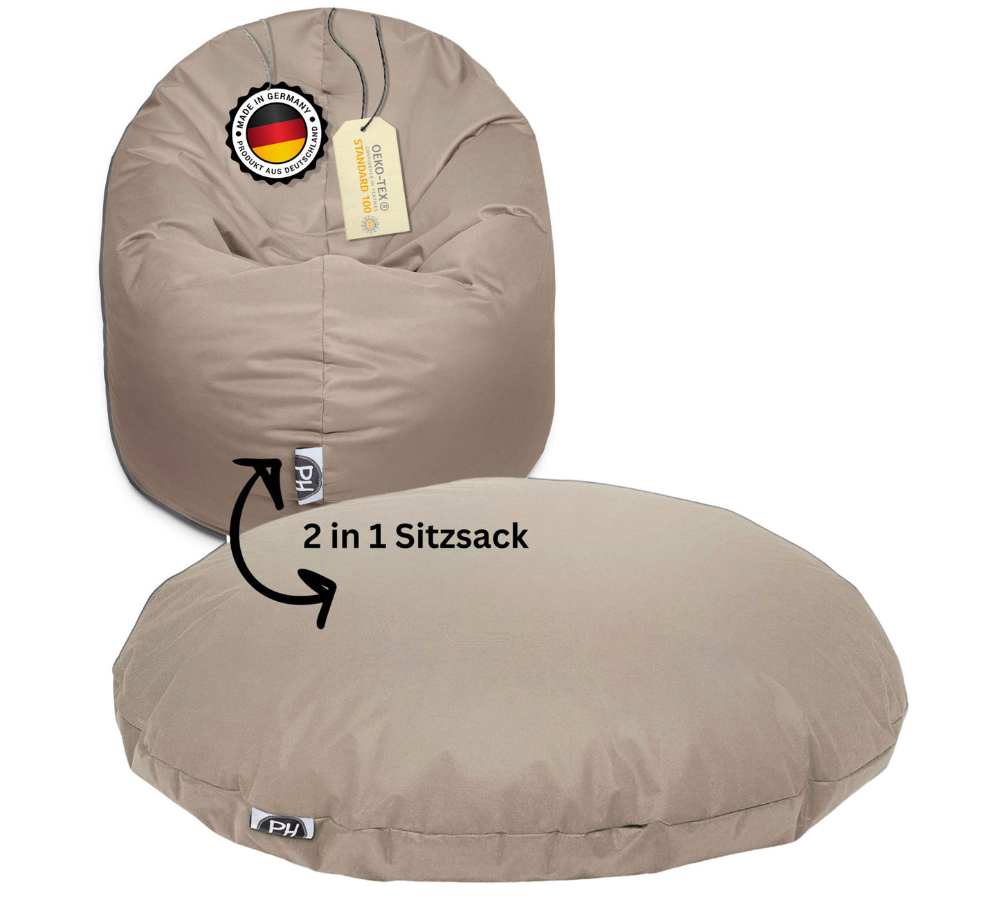 Sitzsack 2-in-1