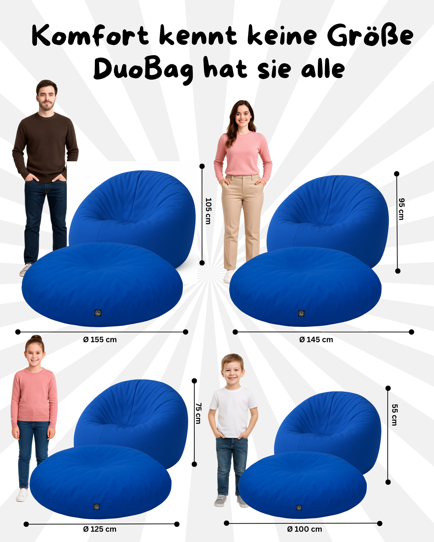 DuoBag Sitzsack 2-in-1