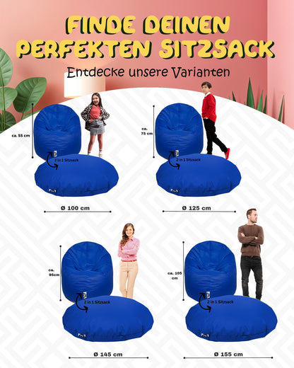 Sitzsack 2-in-1