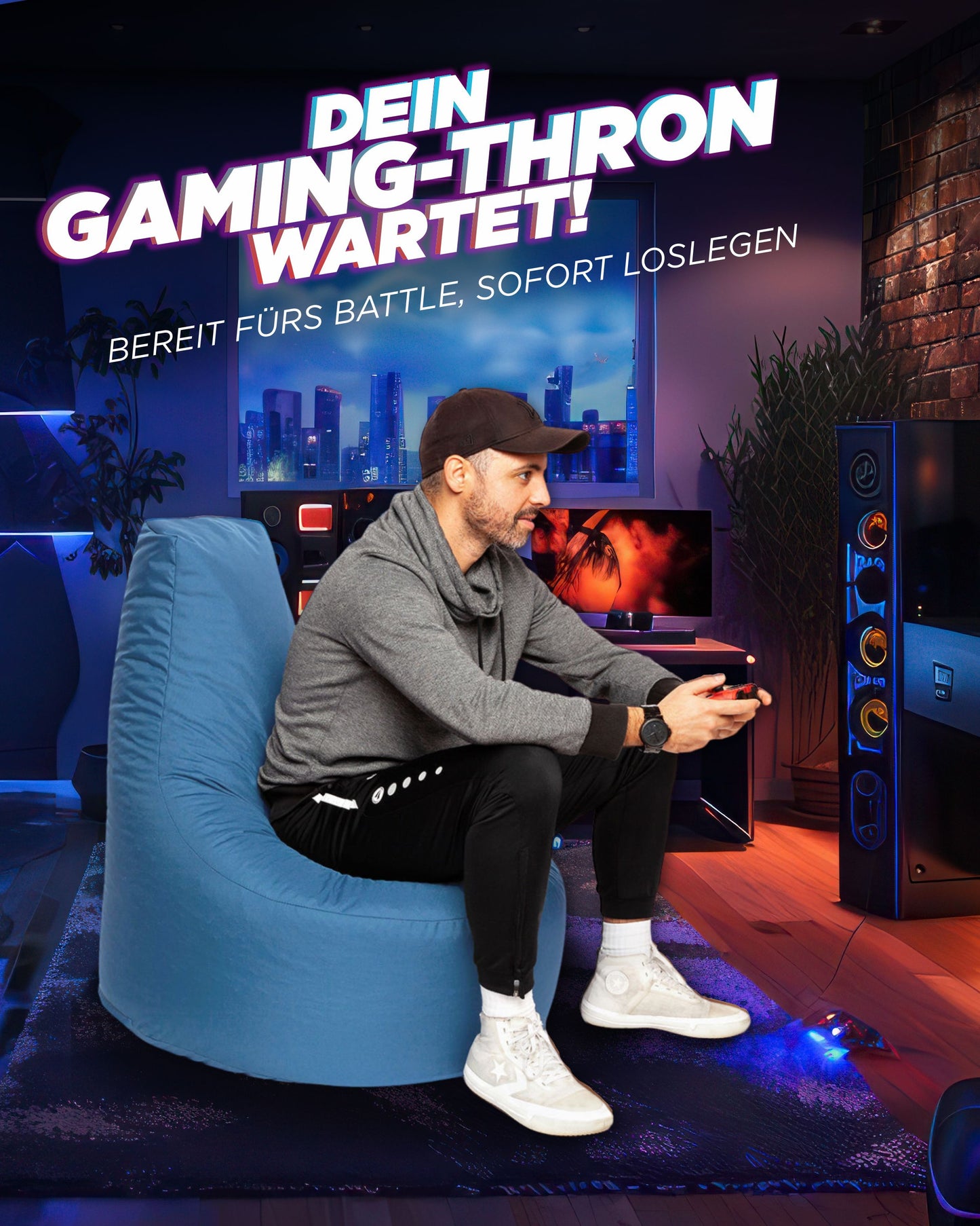 Gaming Sitzsack XXL