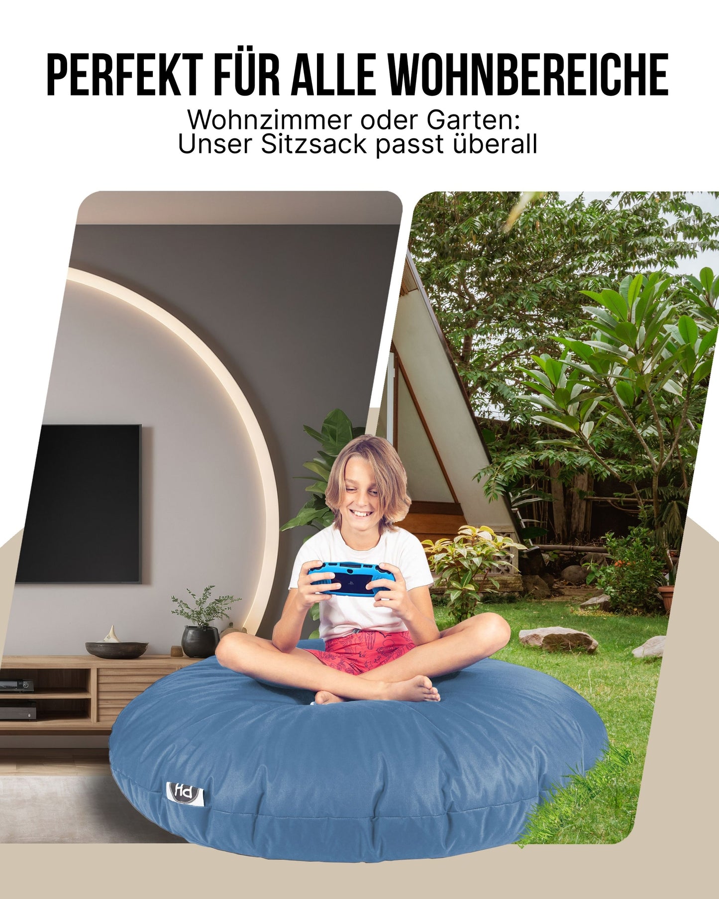 Sitzsack 2-in-1