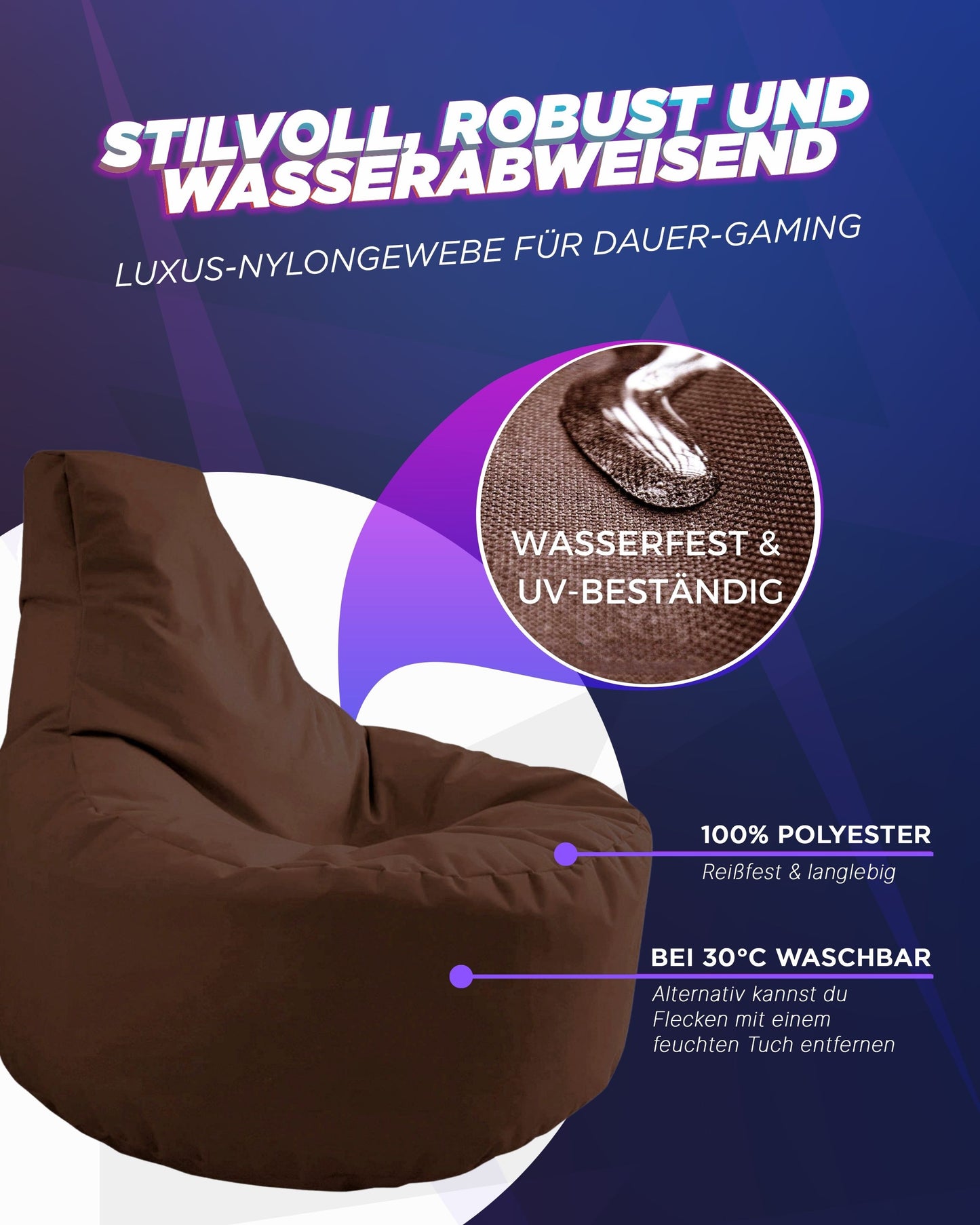 Gaming Sitzsack XXL