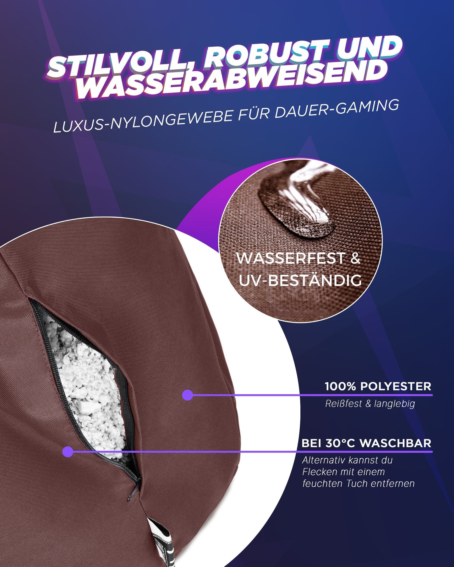 Gaming Sitzsack XXL