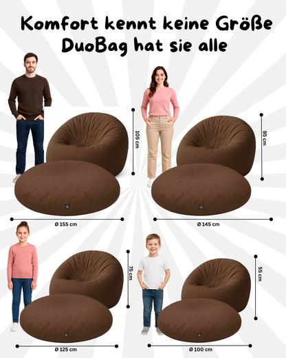 DuoBag Sitzsack 2-in-1