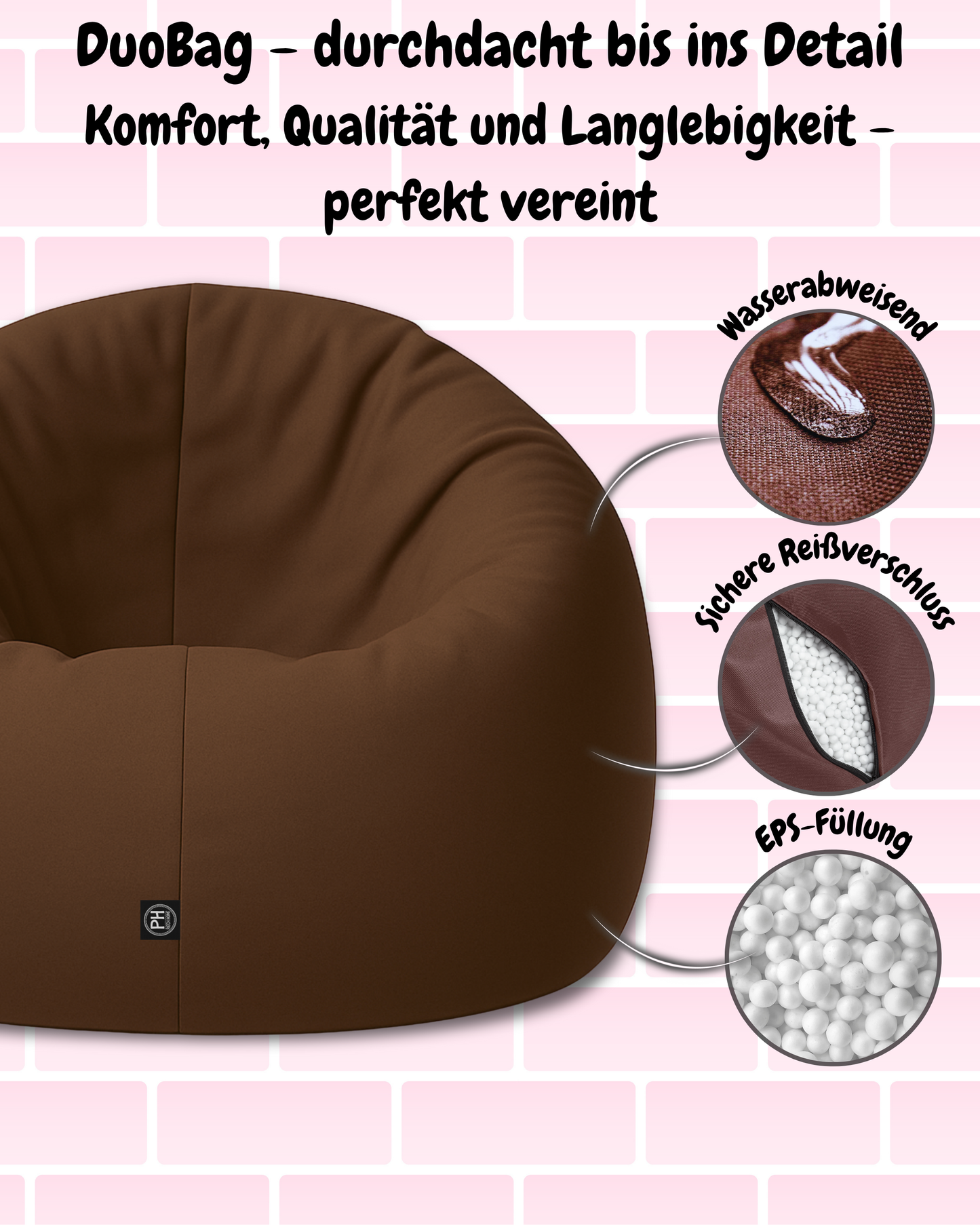 DuoBag Sitzsack 2-in-1