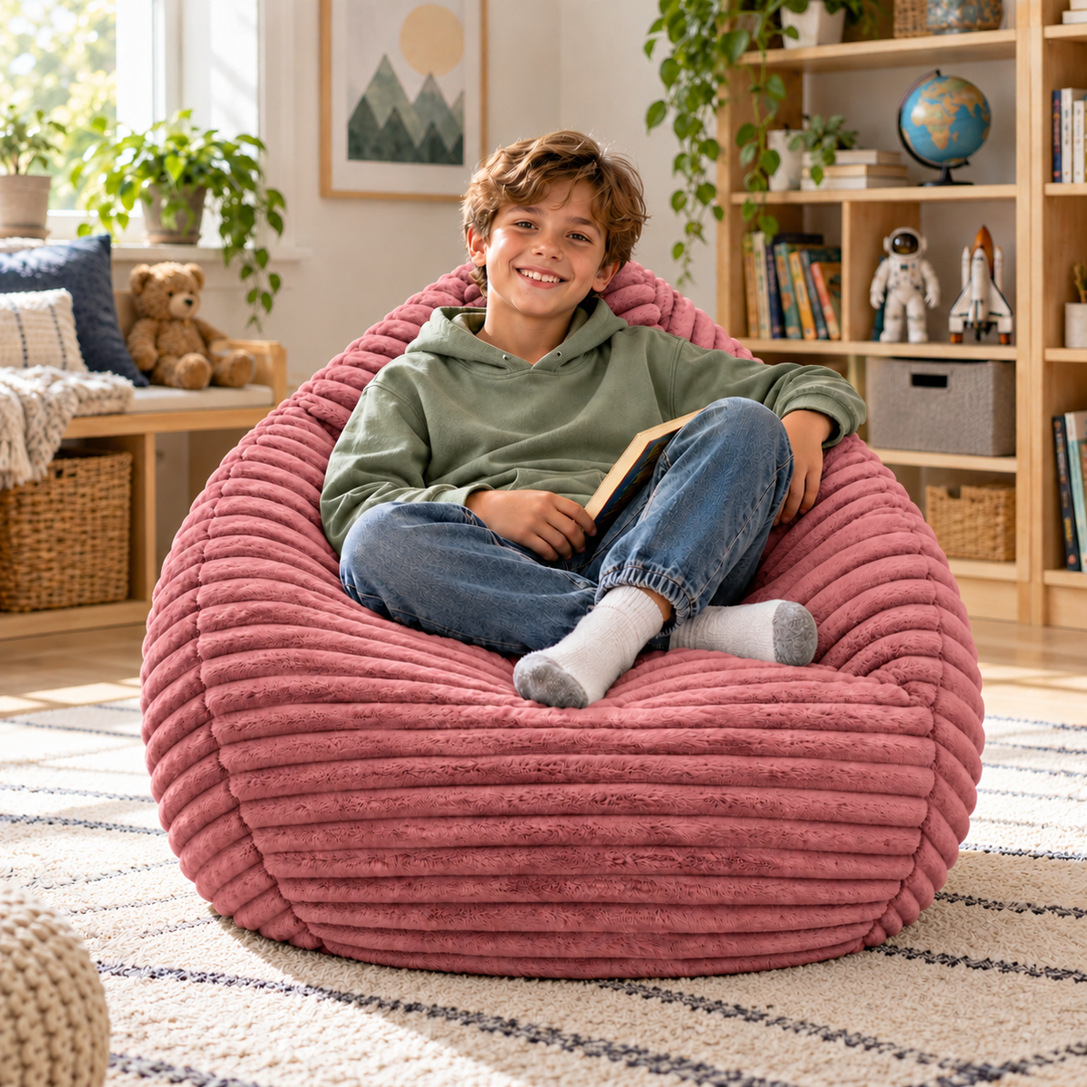 PatchHome Cordino Sitzsack aus Breitcord – Komfort pur