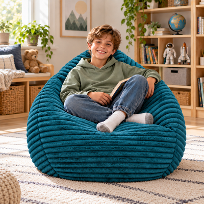 PatchHome Cordino Sitzsack aus Breitcord – Komfort pur