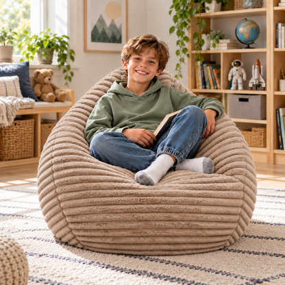 PatchHome Cordino Sitzsack aus Breitcord – Komfort pur