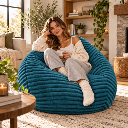 PatchHome Cordino Sitzsack aus Breitcord – Komfort pur