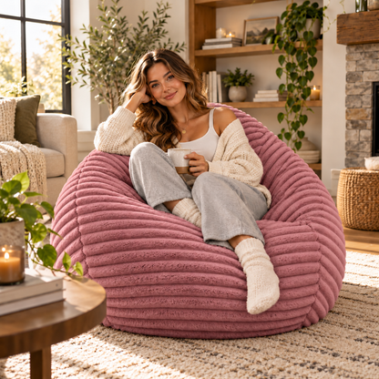 PatchHome Cordino Sitzsack aus Breitcord – Komfort pur