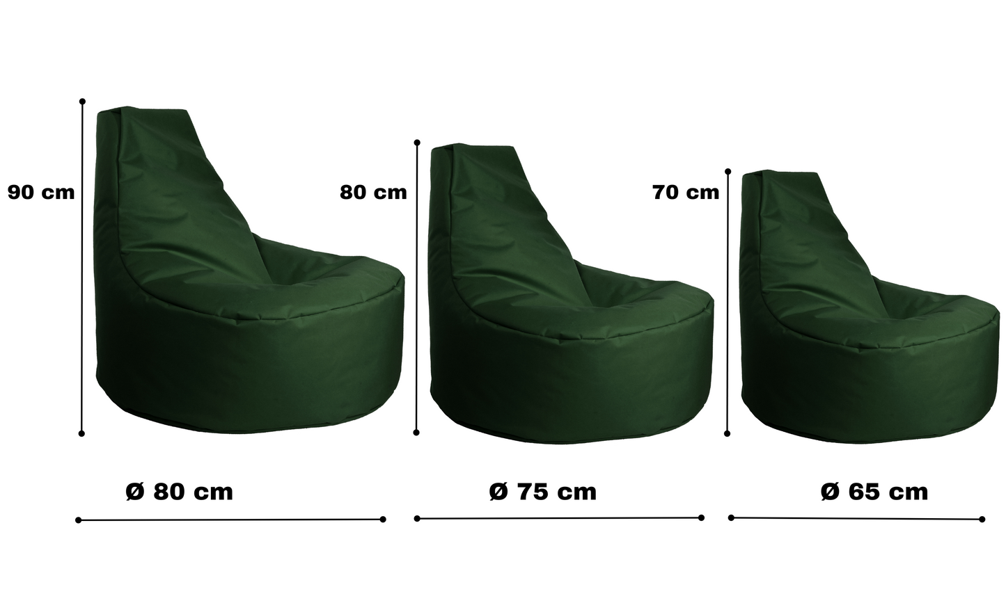 Gamer-Sessel mit Hocker