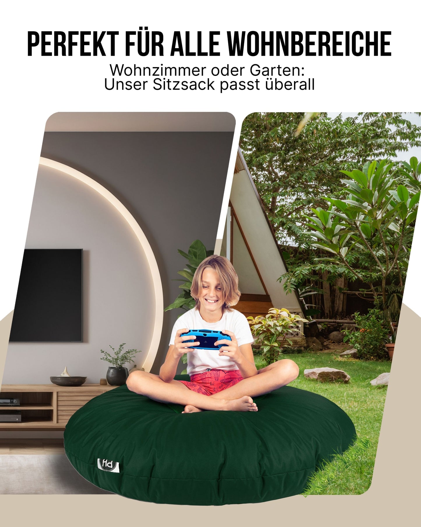 Sitzsack 2-in-1