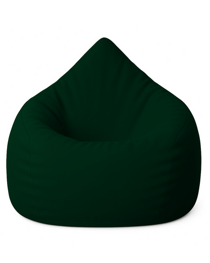 Sitzsack in Tropfenform