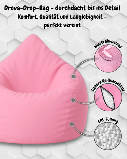 Sitzsack in Tropfenform Jumbo