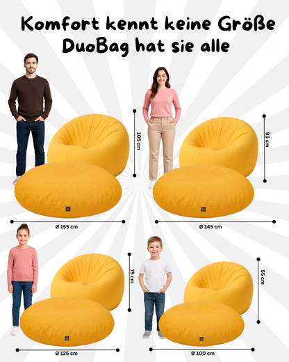 DuoBag Sitzsack 2-in-1