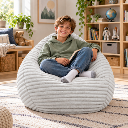 PatchHome Cordino Sitzsack aus Breitcord – Komfort pur
