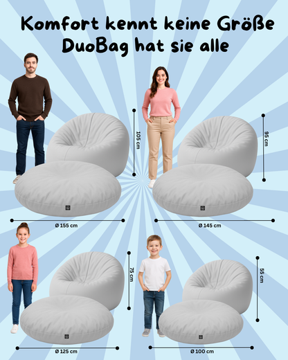 DuoBag Sitzsack 2-in-1