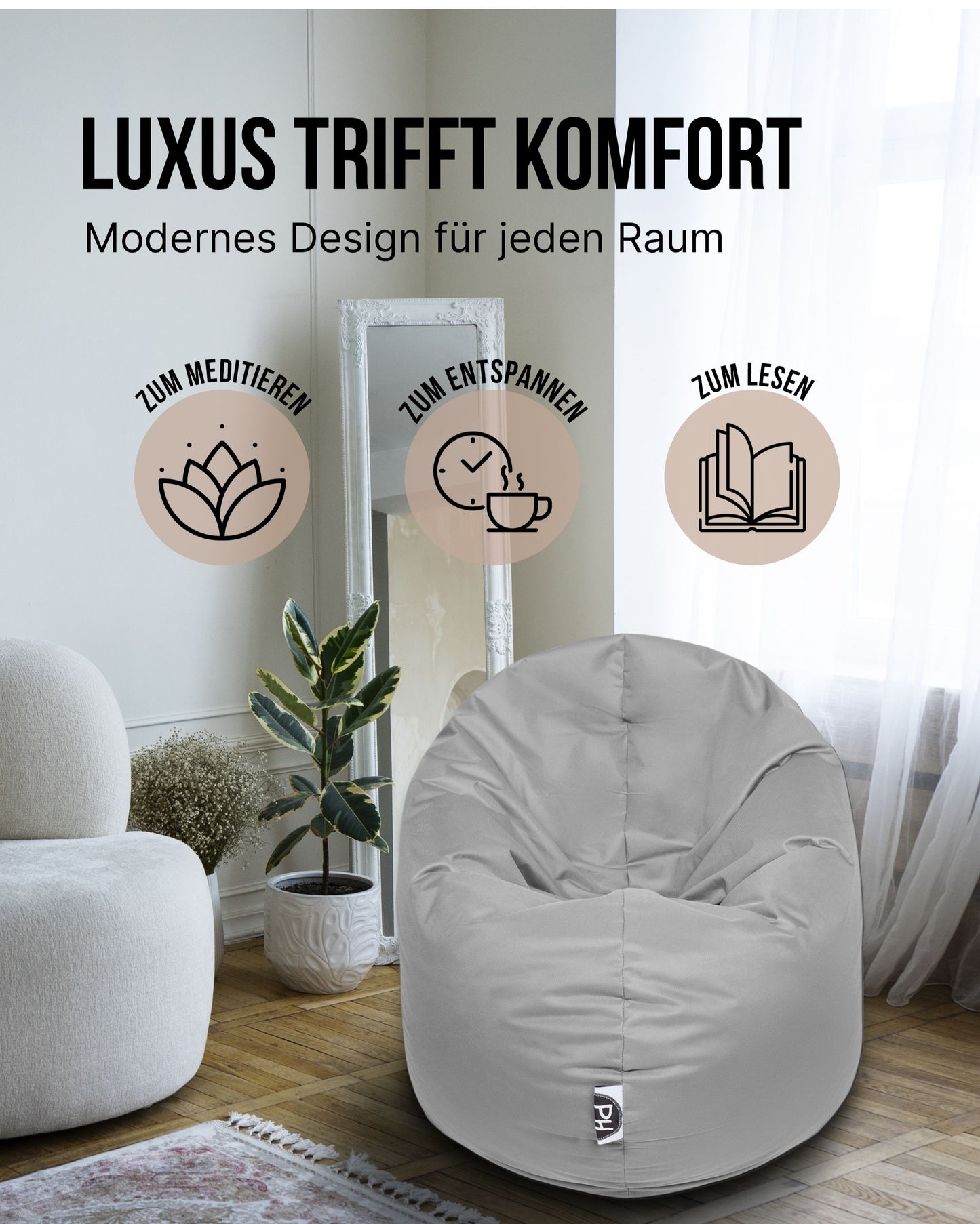 Sitzsack Jumbo 2-in-1