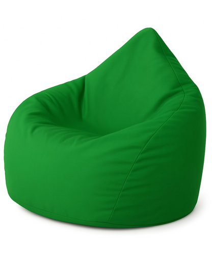 Sitzsack in Tropfenform