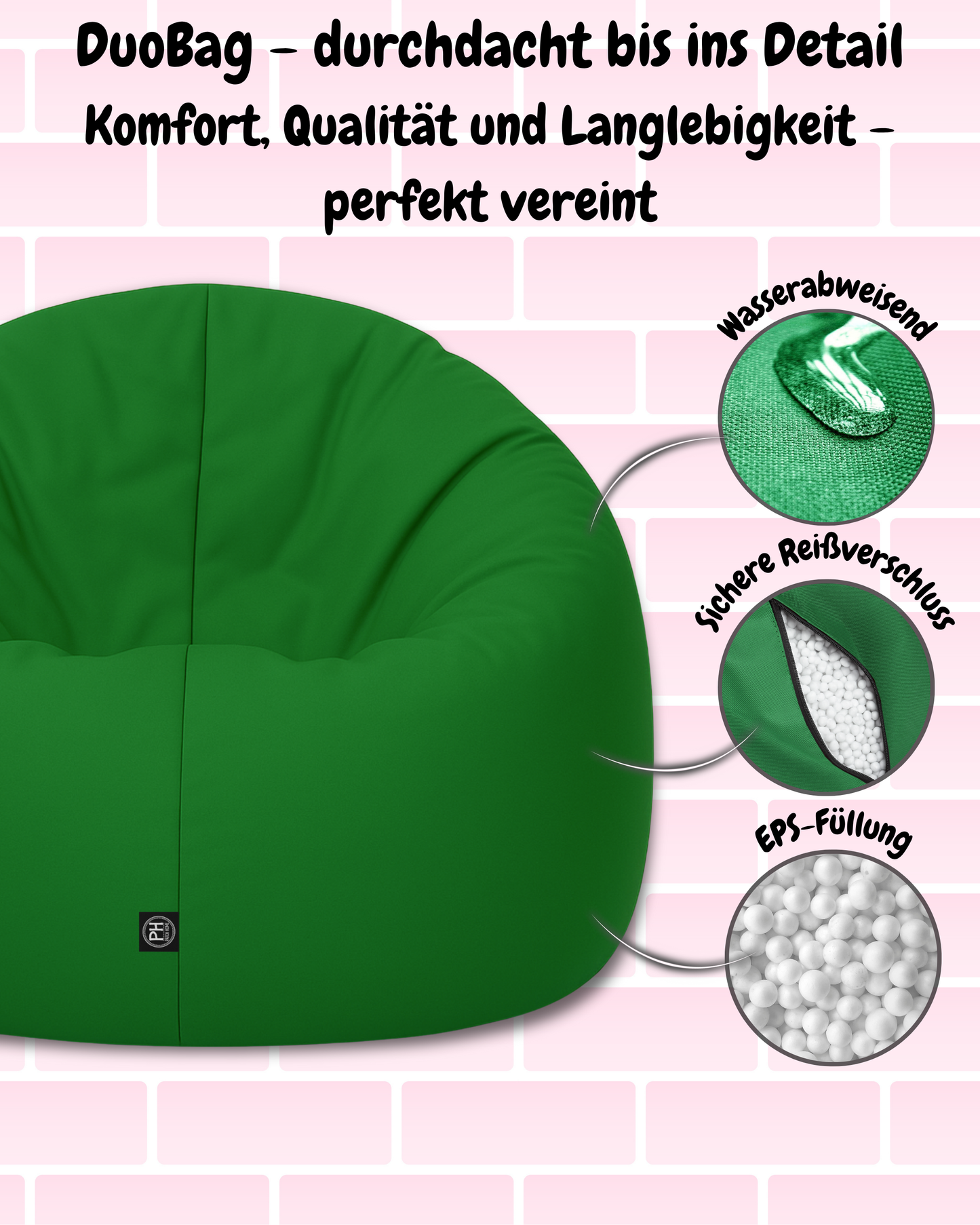 DuoBag Sitzsack 2-in-1