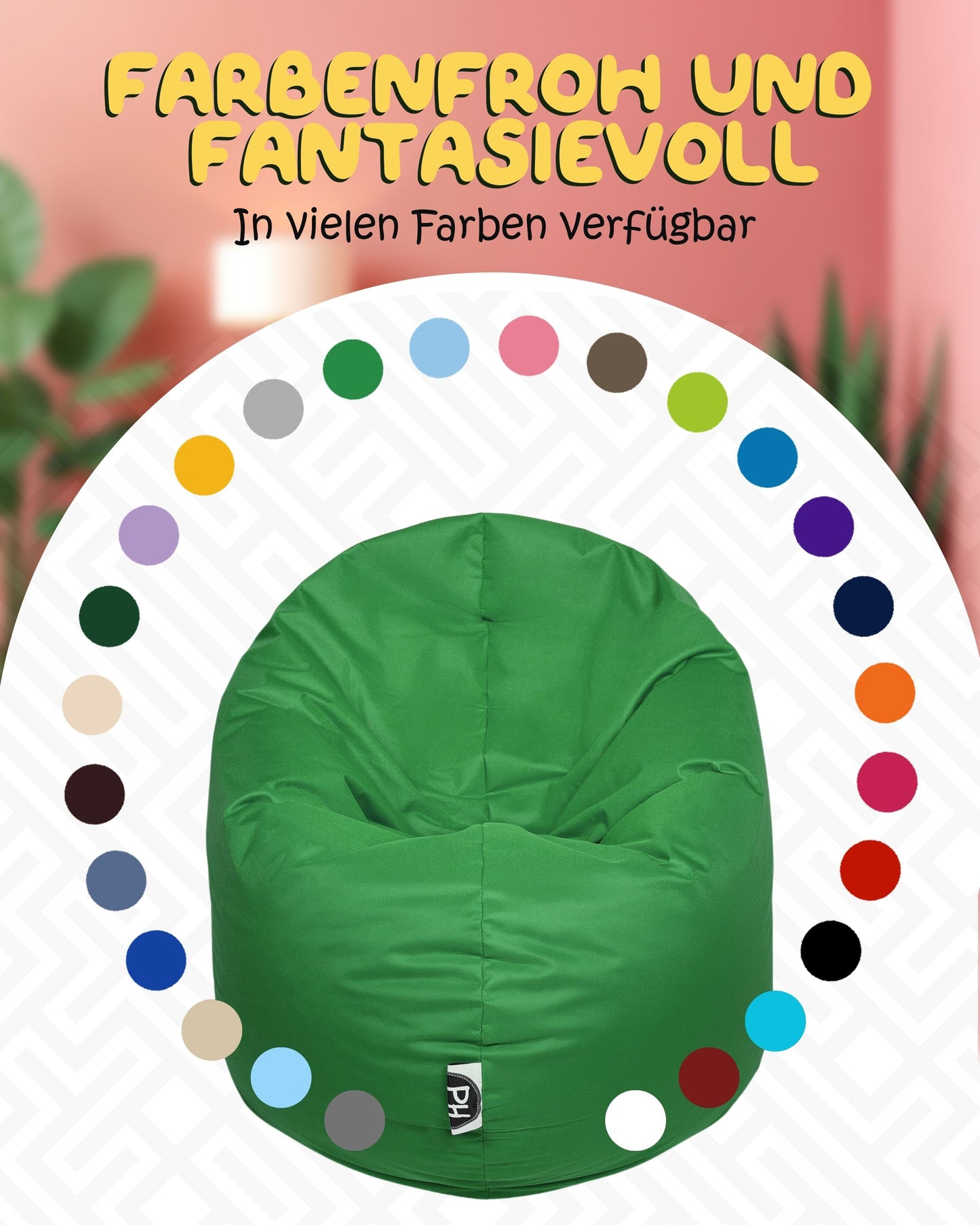 Sitzsack Jumbo 2-in-1