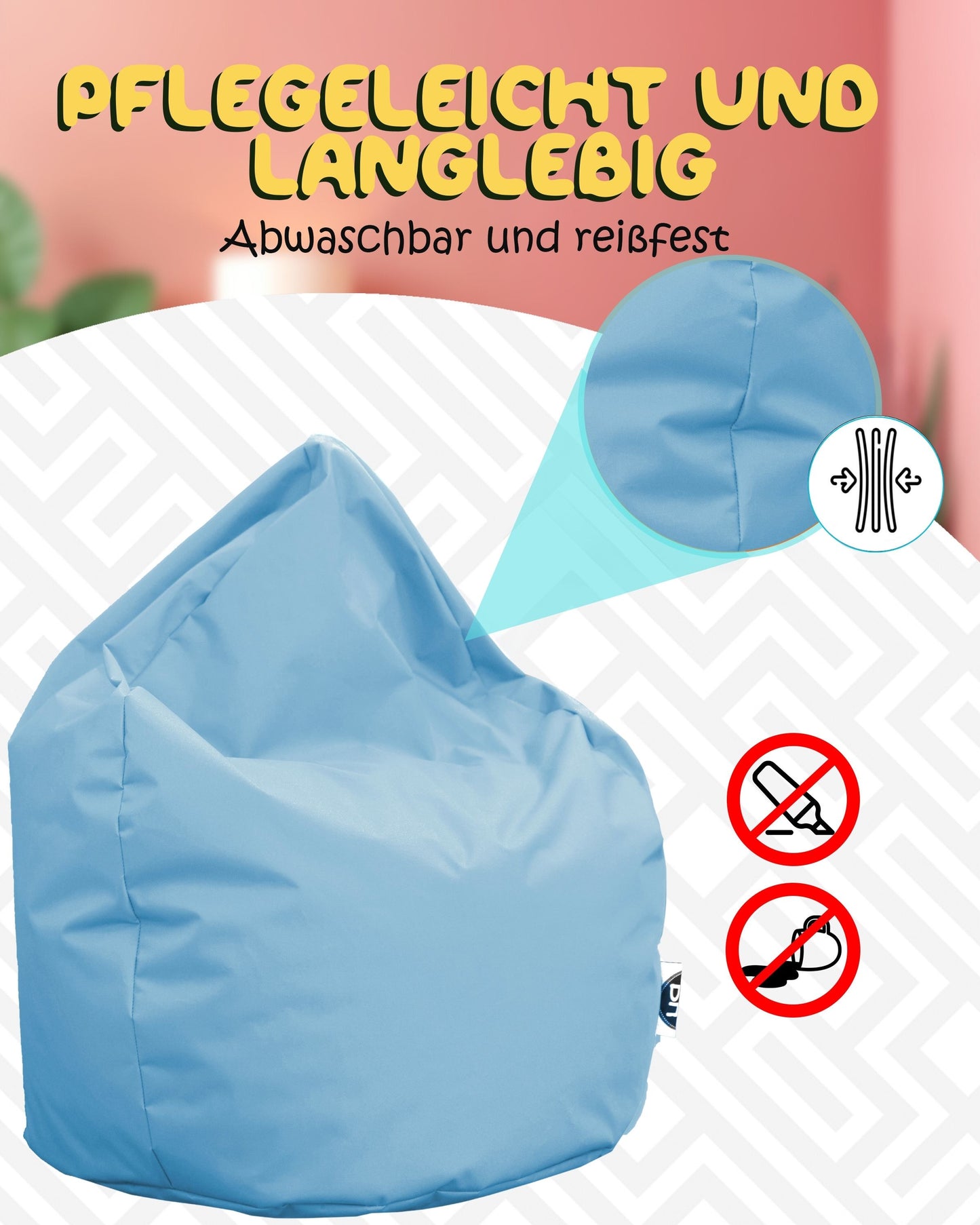 Sitzsack 2-in-1 Jumbo