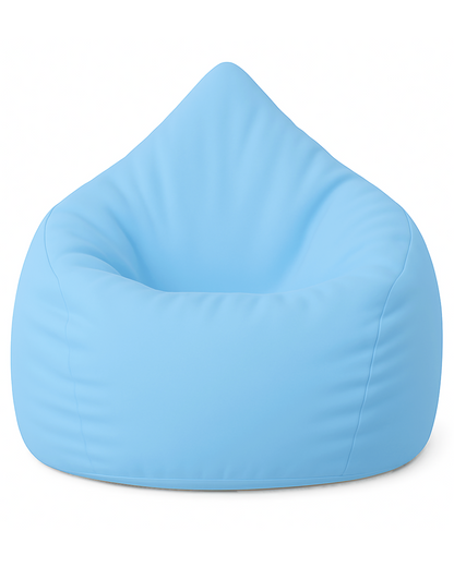 Sitzsack in Tropfenform