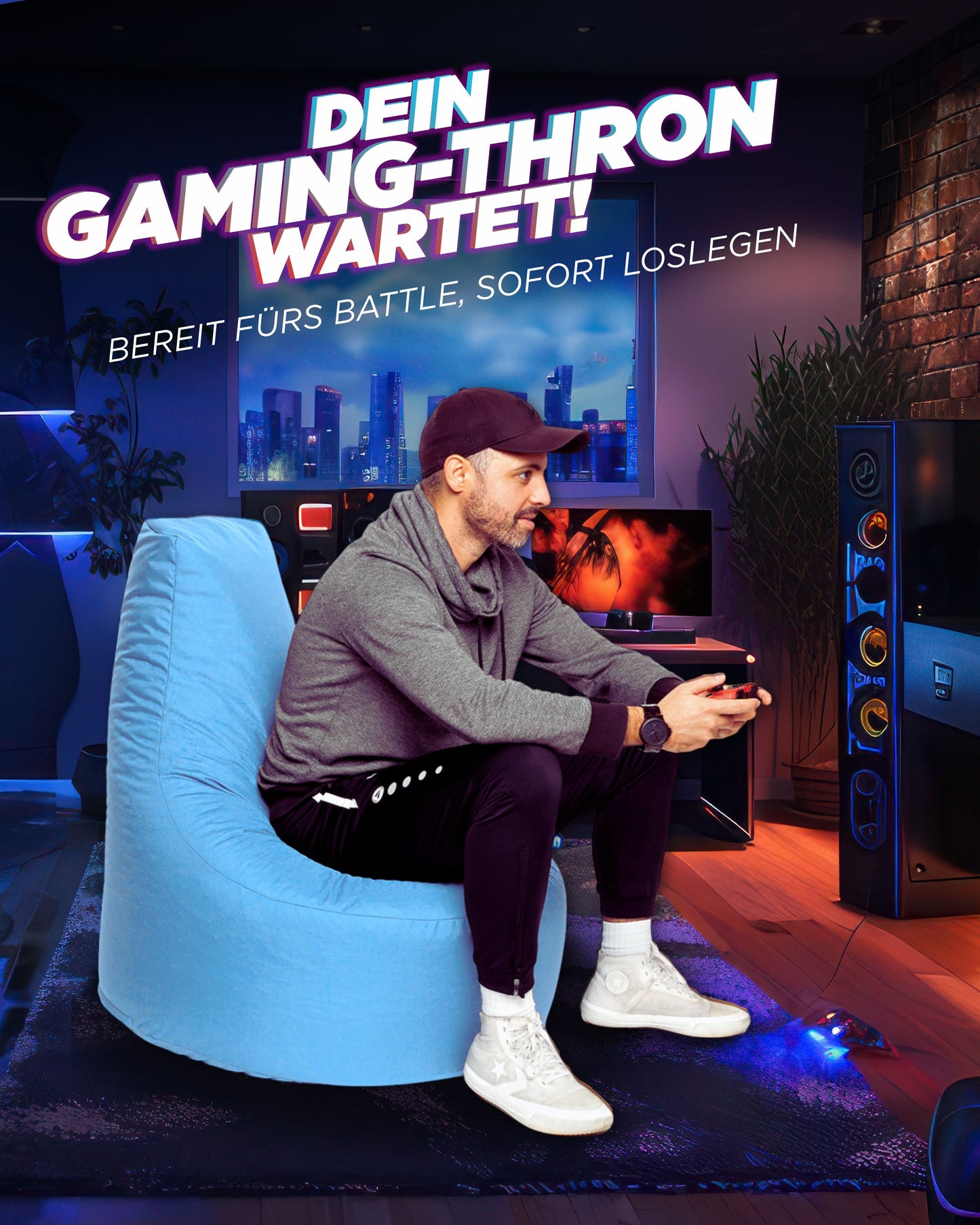 Gaming Sitzsack XXL