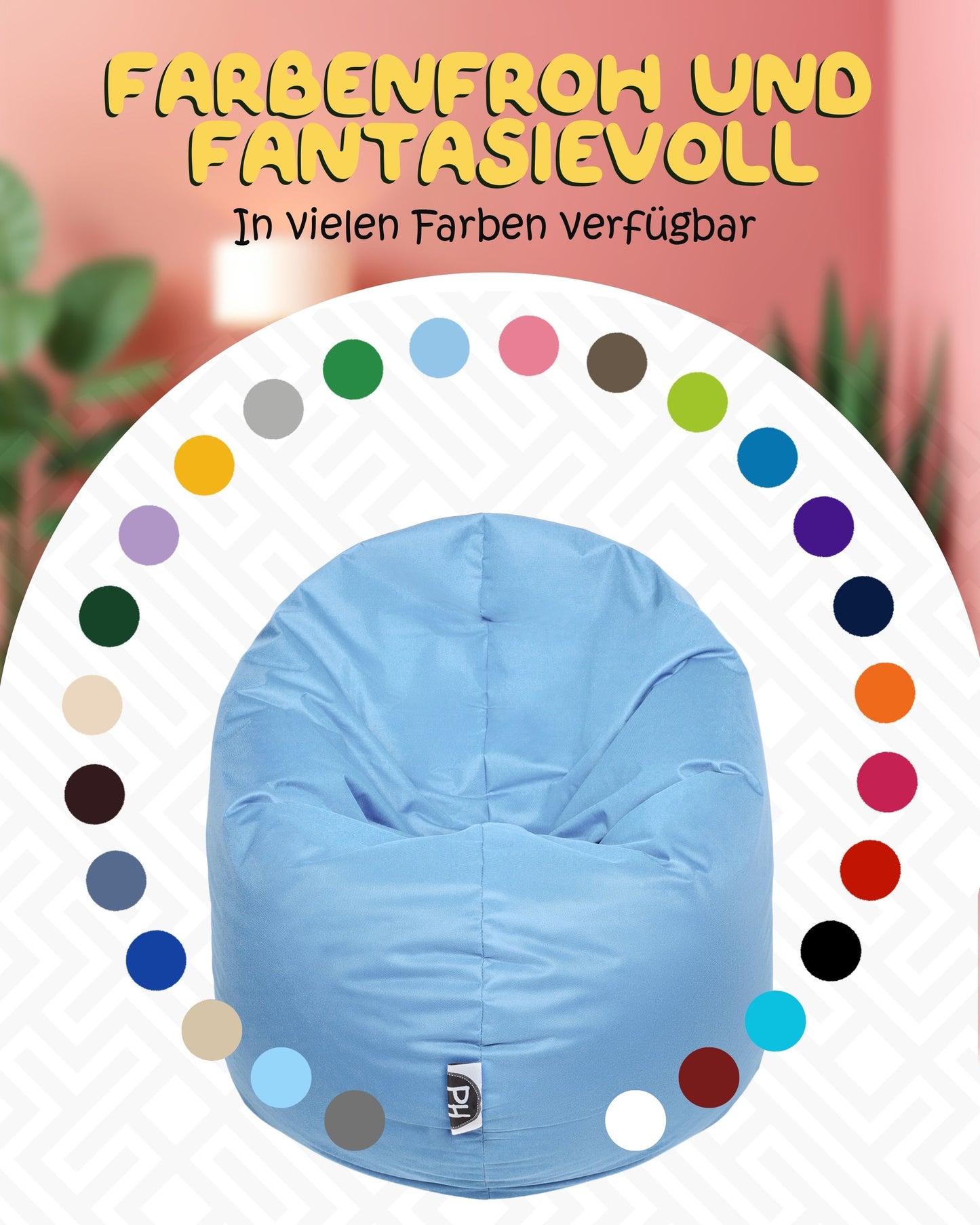 Sitzsack Jumbo 2-in-1