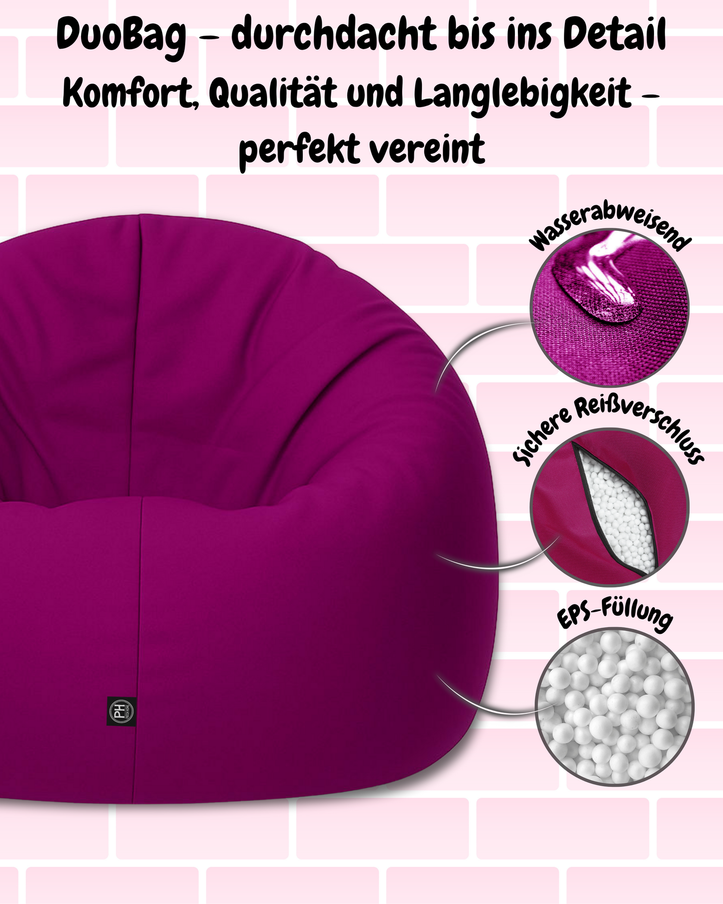 DuoBag Sitzsack 2-in-1