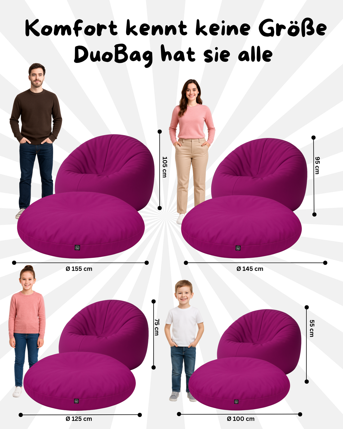 DuoBag Sitzsack 2-in-1