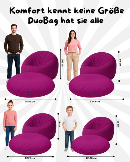 DuoBag Sitzsack 2-in-1