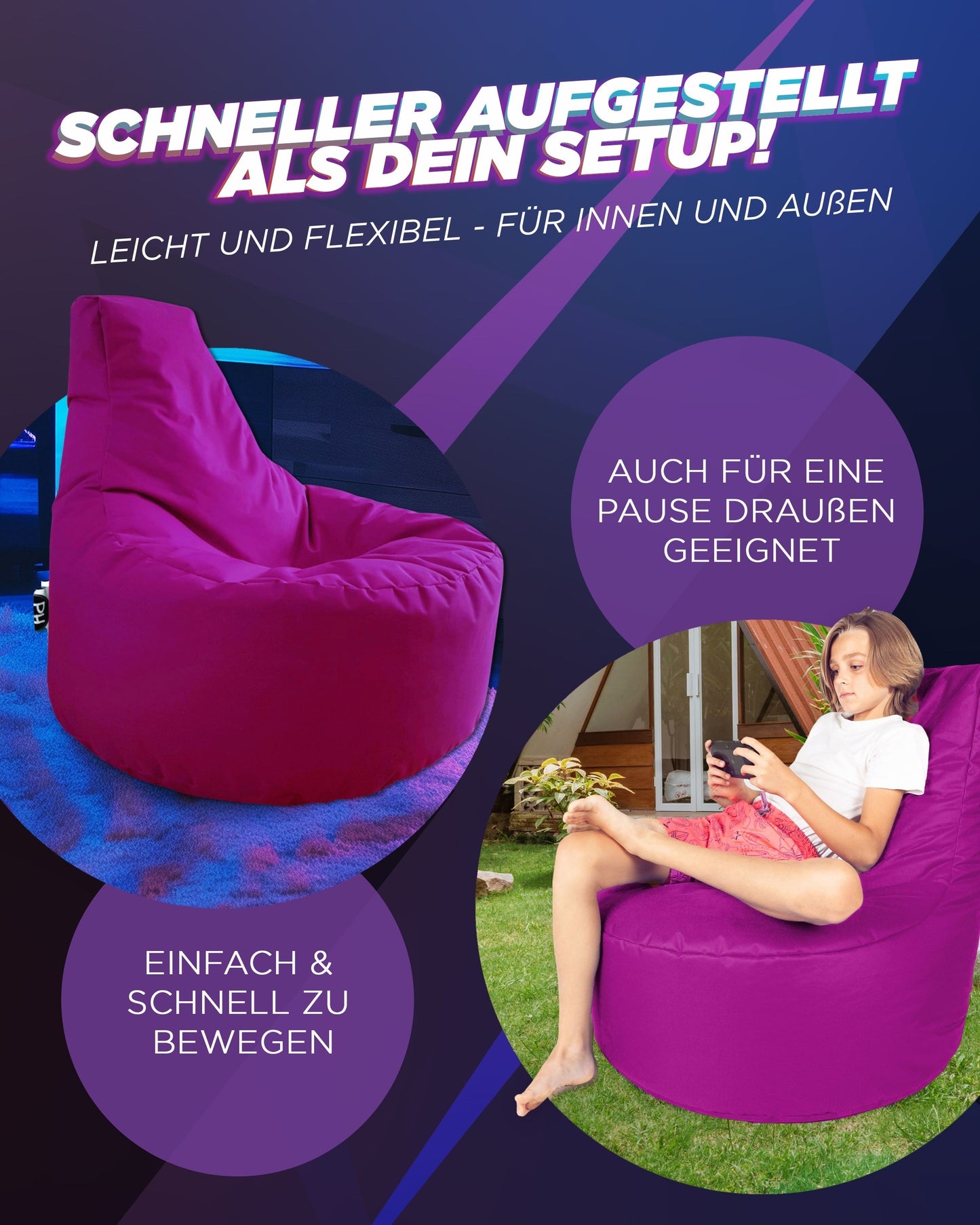 Gamer-Sessel für Kinder