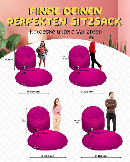 Sitzsack 2-in-1