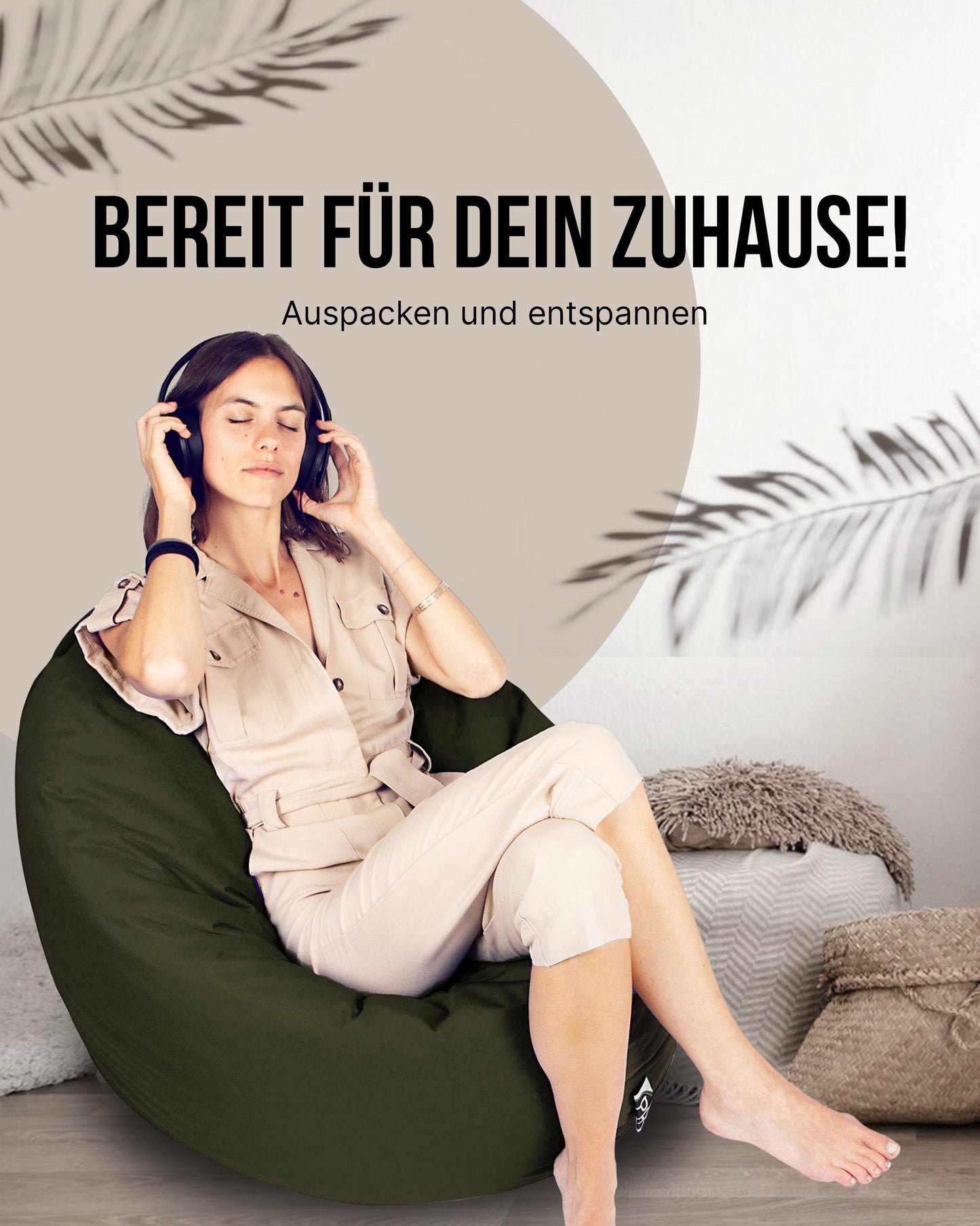 Sitzsack Jumbo 2-in-1