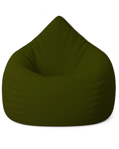 Sitzsack in Tropfenform