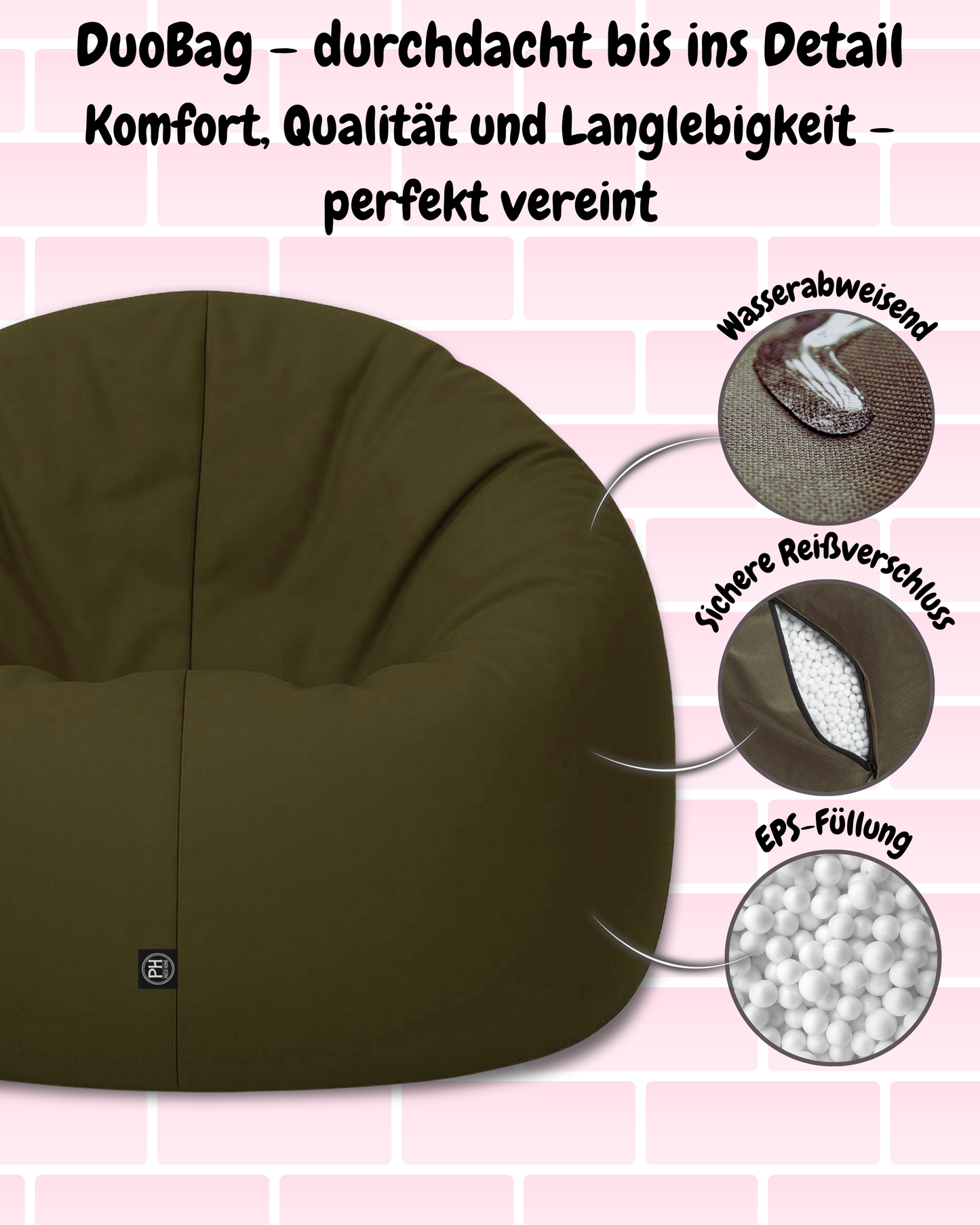DuoBag Sitzsack 2-in-1