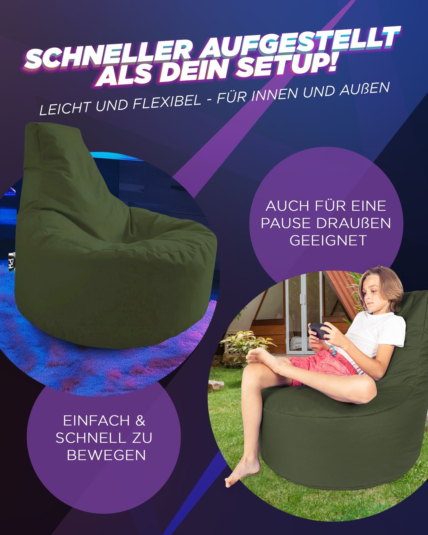 Gamer-Sessel für Kinder