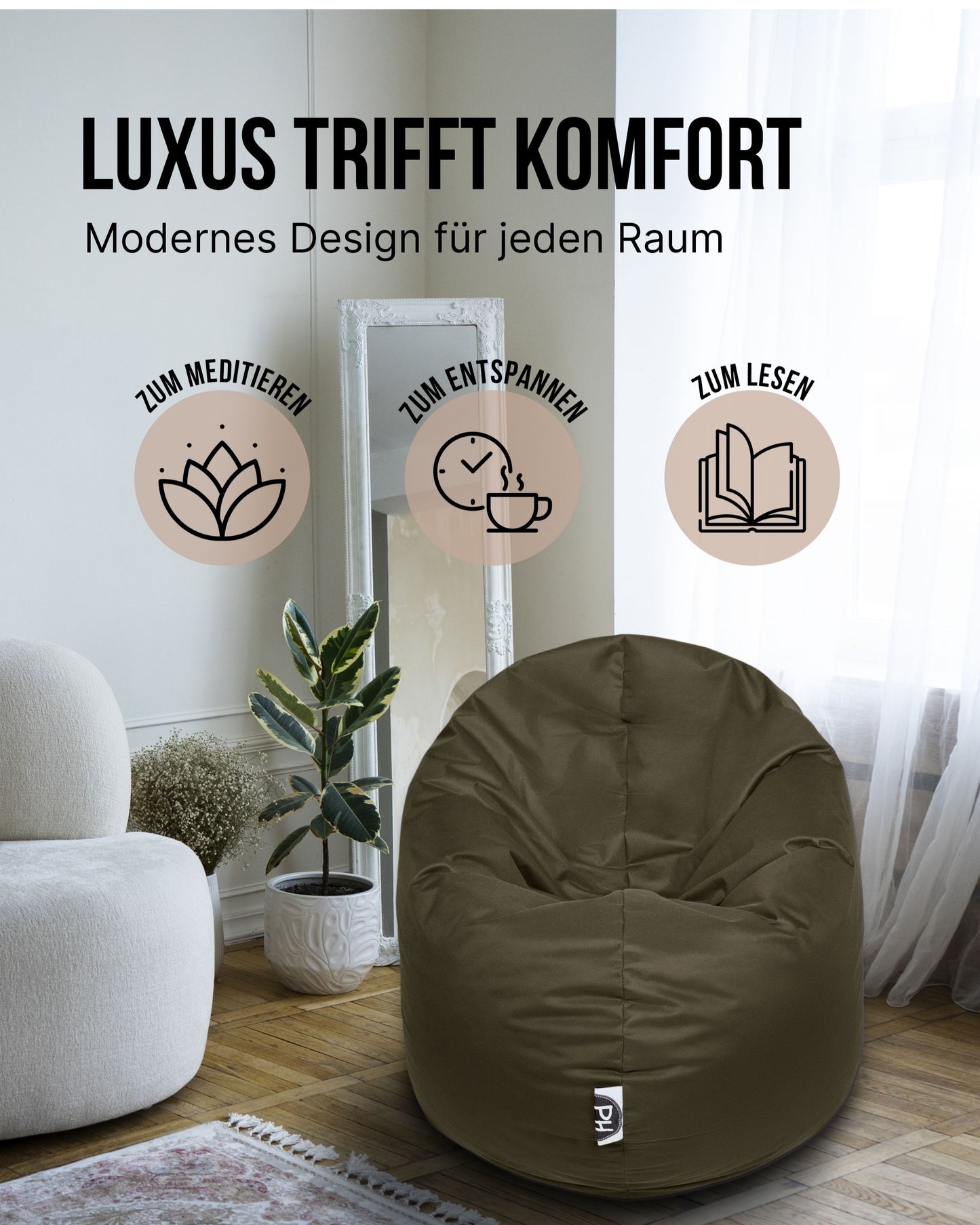 Sitzsack Jumbo 2-in-1